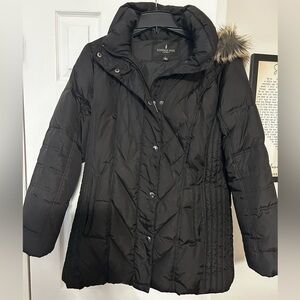 London Fog Women's Black Puffer Coat